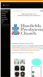 Mobile Screenshot of hawfieldschurch.org